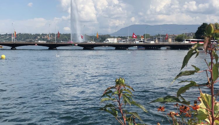 jet d'eau à Genève