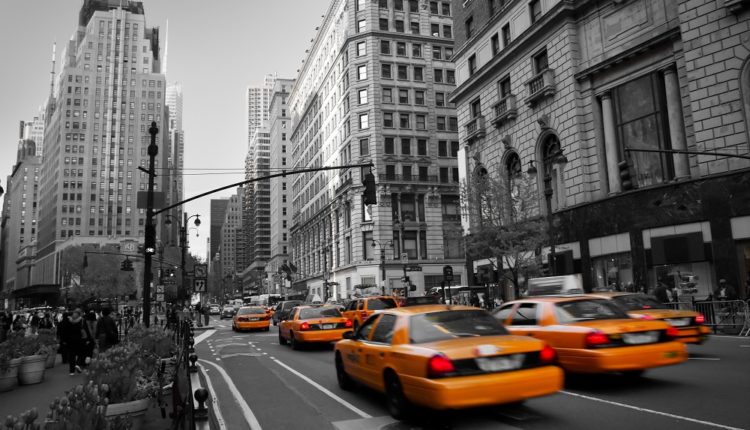 taxis à Manhattan