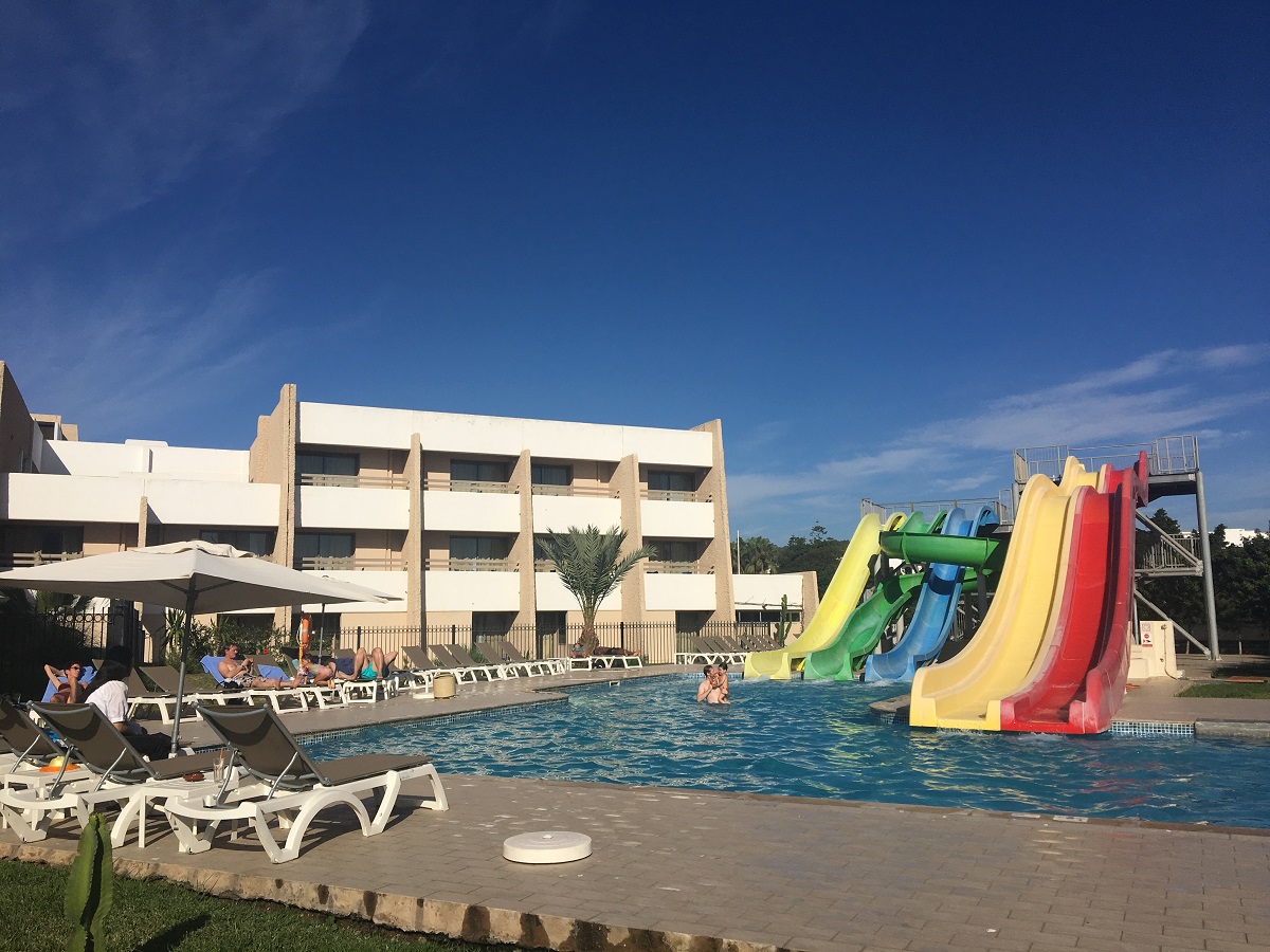 Aquapark d'un hôtel au Maroc