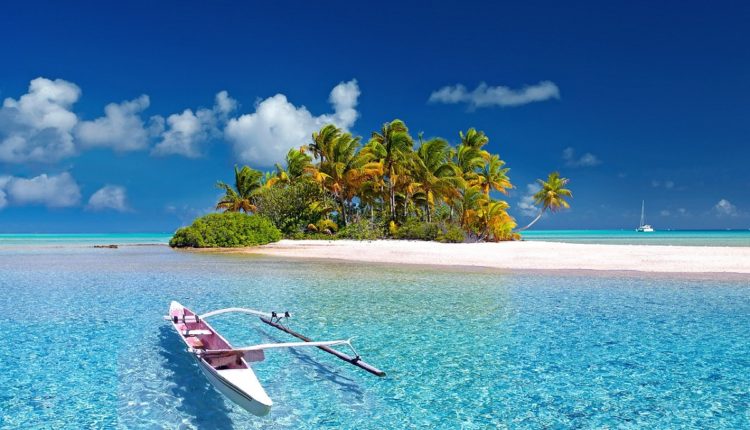 Une plage paradisiaque en Polynésie