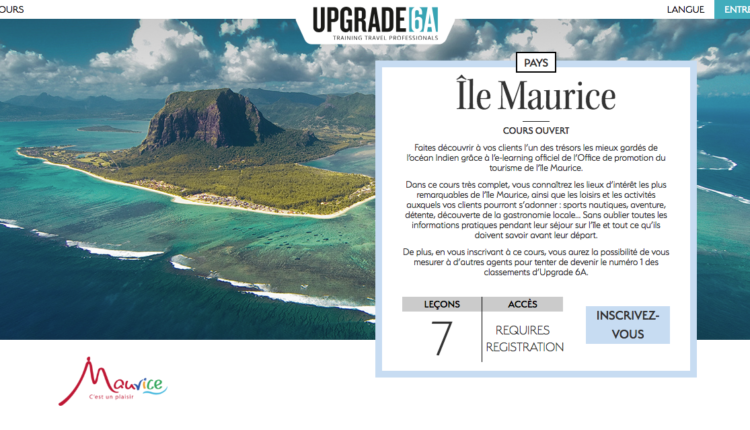 Un e-learning pour mieux vendre l’île Maurice