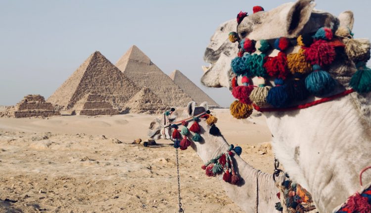 Photo des pyramides de Gizeh en Egypte