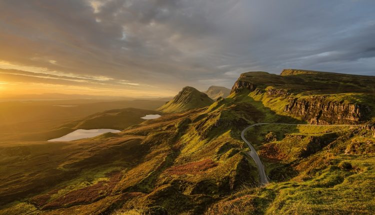 Paysage pittoresque de l'Ecosse