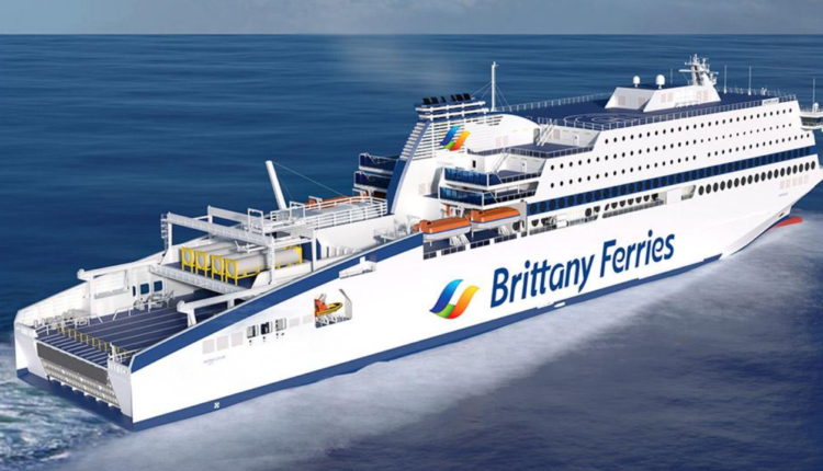Visuel du Honfleur, le futur ferry de Brittany Ferries