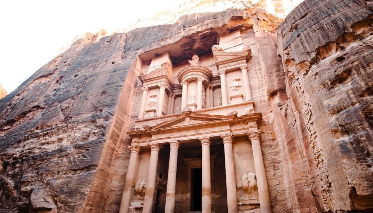 Photo du site archéologique de Petra, en Jordanie