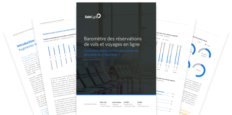 baromètre des réservations de vols et voyages en ligne