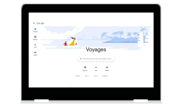 Google lance son hub dédié, appelez-le « Voyages » !