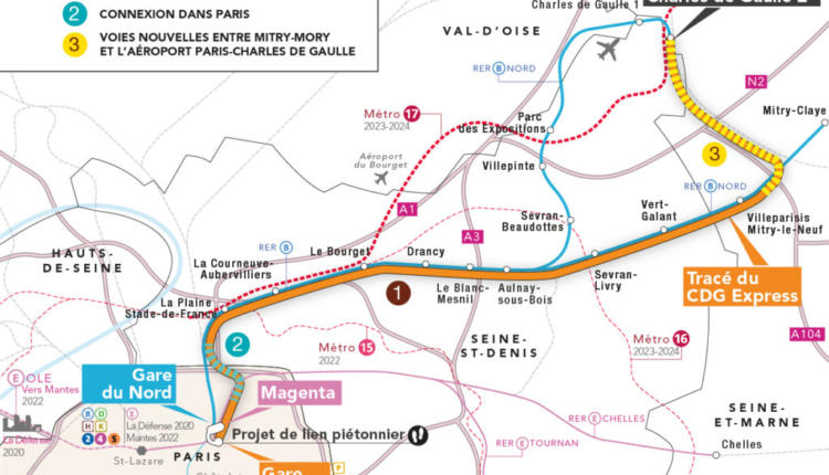 Pourquoi le CDG Express ne devrait pas être prêt pour les JO 2024