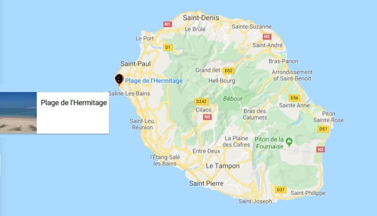Réunion : le bras du touriste disparu dans le lagon retrouvé dans un requin