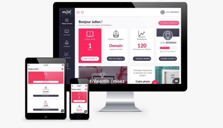 Hébergement : la start-up Styqr digitalise les livrets d'accueil
