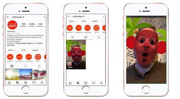 Instagram : TUI France ajoute ses propres filtres