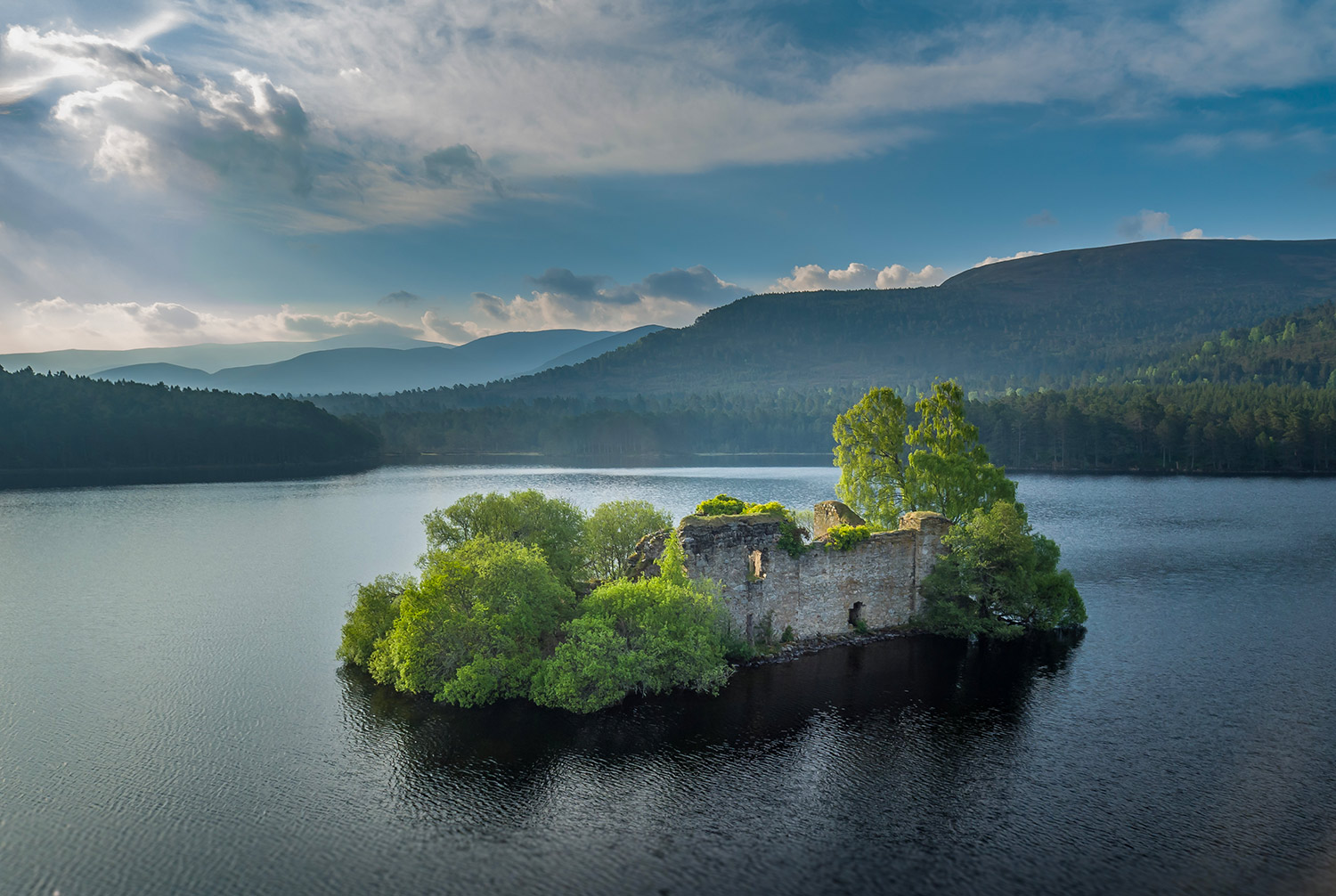 Le château du Loch an Eilein