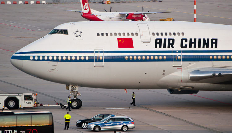 Aérien : la France limite les compagnies chinoises à 1 vol par semaine