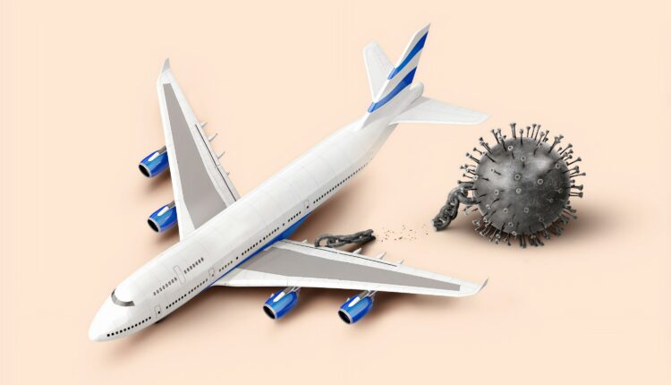 Covid-19 : les risques de contamination en avion plus faible que prévu
