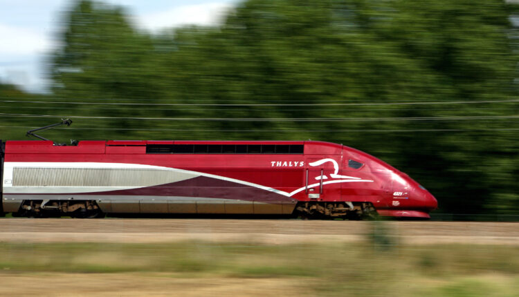 Thalys : vaste plan d'économie après avoir perdu 80 % de son activité