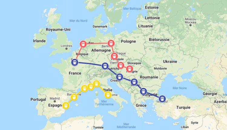 Au pied du sapin : un pass pour parcourir l’Europe en train