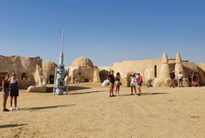 L'un des sites de tournage de Star Wars, à proximité de Tozeur.