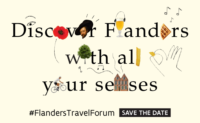 Le #FlandersTravelForum aura lieu le 9 et 10 février 2021