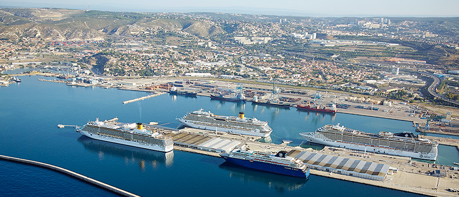 trafic du port de marseille