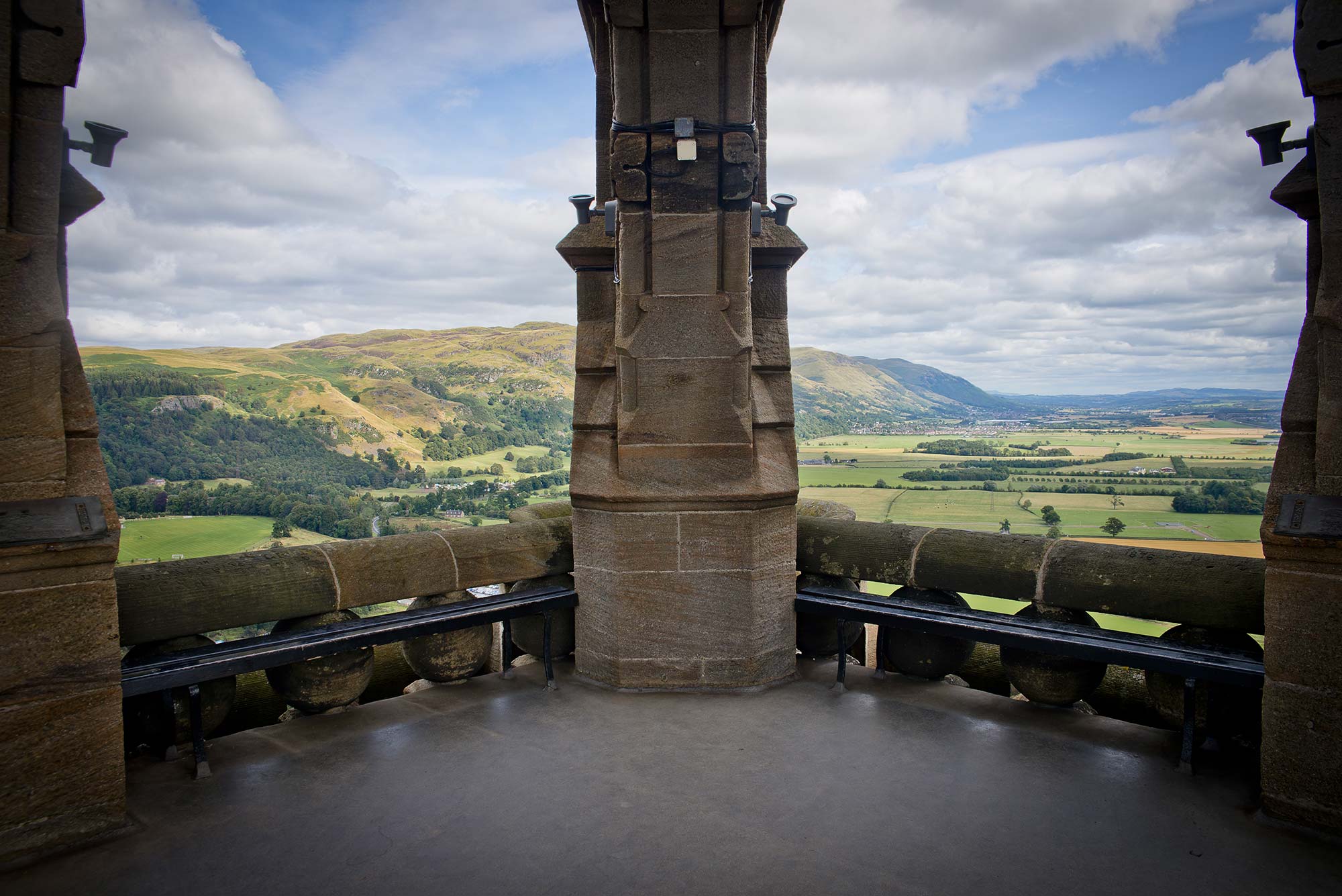 The Ochils from the Wallace monument