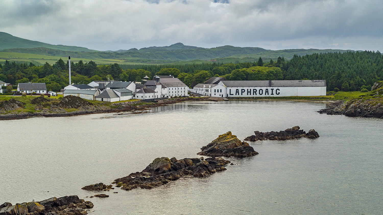 La distillerie de whisky Laphroaig