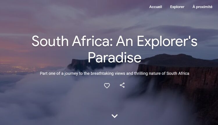 Google et South African Tourism lancent des contenus culturels communs