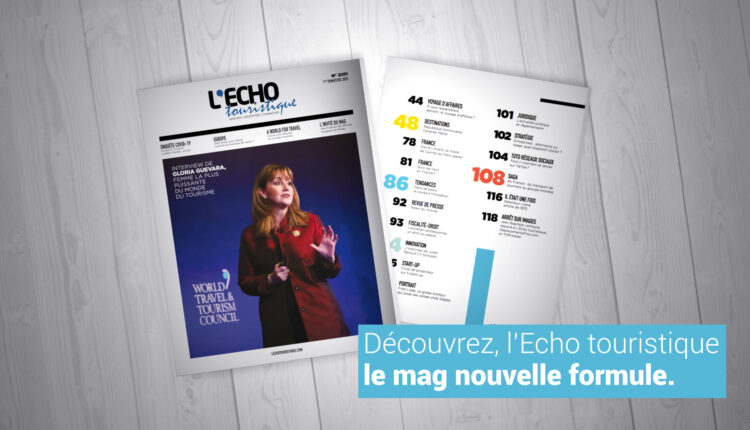 Découvrez l'Echo touristique nouvelle formule