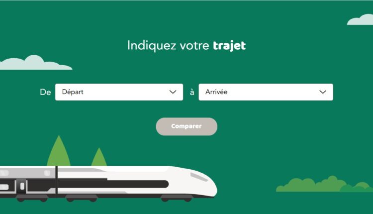SNCF : un comparateur pour l'impact environnemental de 5 moyens de transport