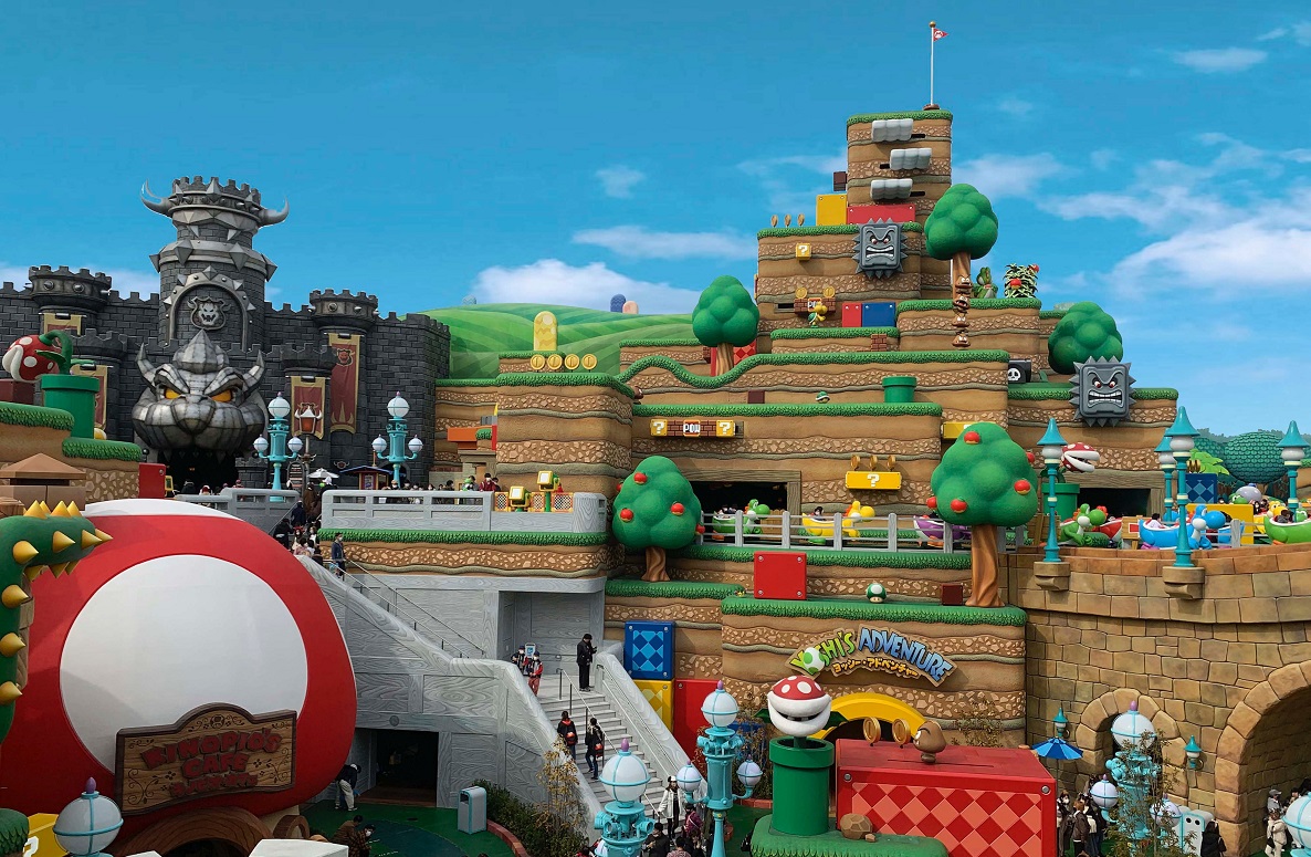 Japon Mario a désormais son propre parc à thèmes