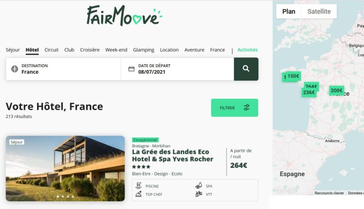 Fairmoove.fr, la nouvelle agence de voyages de J.-P. Nadir, sort du bois