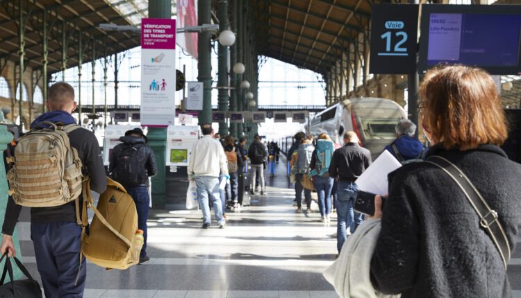 Vacances: plus d'un million de passagers dans les trains ce week-end