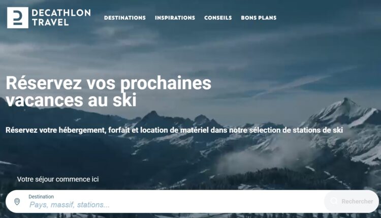 Decathlon Travel sort du bois