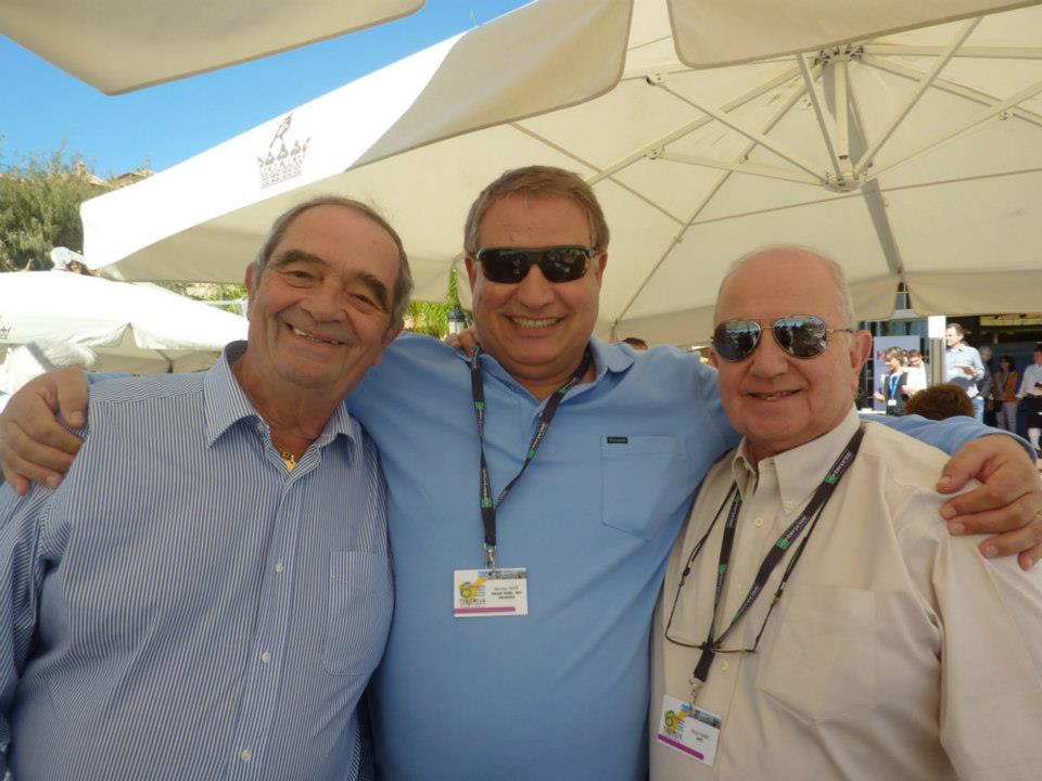 Gérard Colson, Mumtaz Teker (Magic Ways, ex-Pacha Tours), Raoul Nabet (APST) 