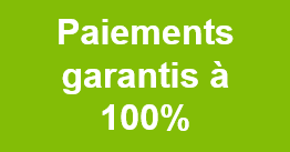 Paiements garantis à 100%