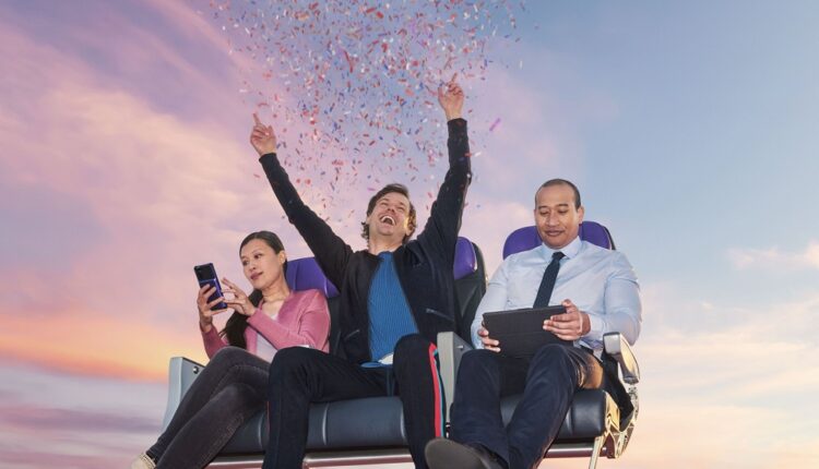 Virgin Australia : une loterie pour les passagers au milieu dans l'avion