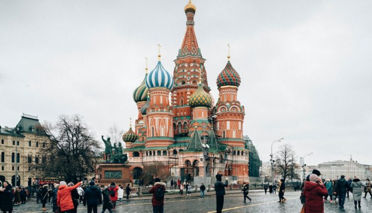 Le nombre de touristes en Russie a chuté de 96,1% en 2022