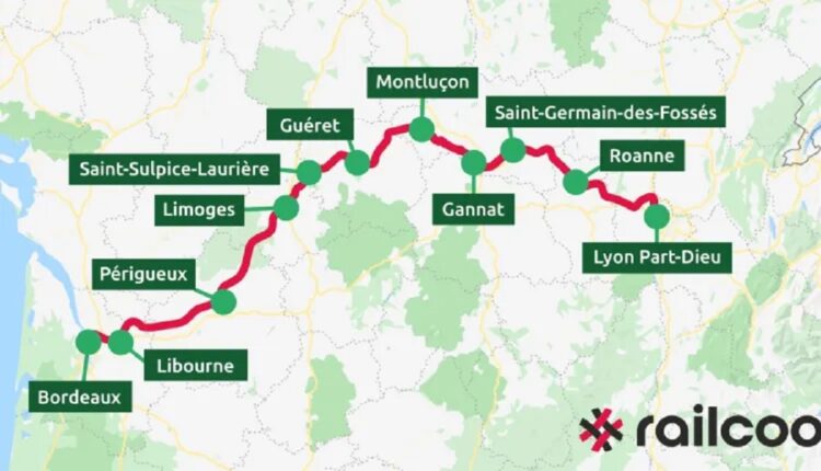 Lyon-Bordeaux en train : Railcoop commencera avec un service réduit en 2024