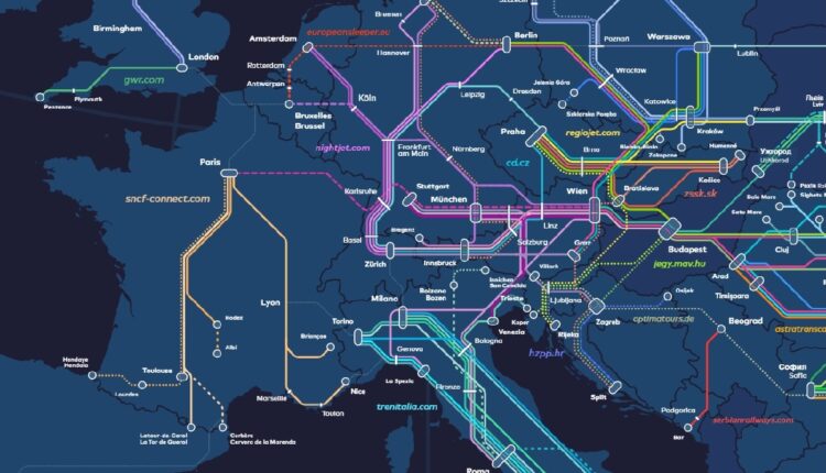 Quels trains de nuit en Europe ? La carte qui les référence tous