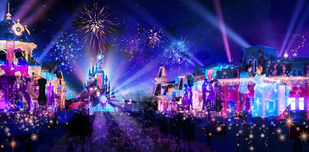 A Disneyland Paris, un nouveau spectacle nocturne géant pour lancer 2025