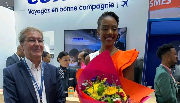 Miss France 2025 est hôtesse de l'air pour Corsair