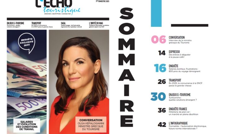 À lire dans le numéro 3217 de L’Echo touristique