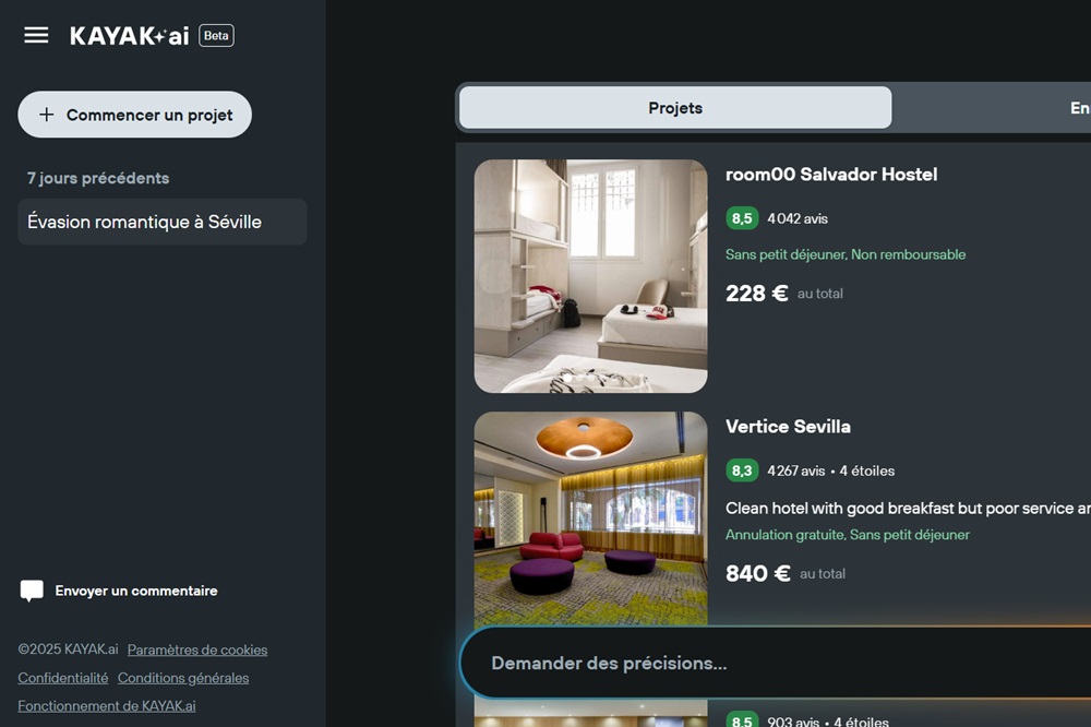Kayak lance Kayak.ai : Révolutionnez votre recherche de voyages grâce à l'IA !