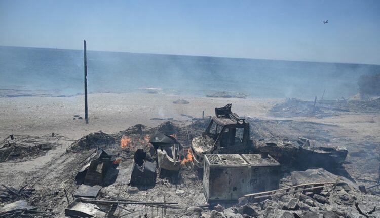 Grèce : l'incendie au sud d'Athènes est circonscrit