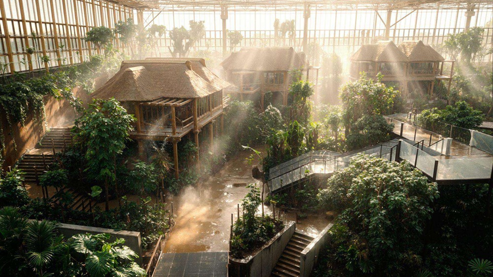 Serre tropicale Pairi Daiza