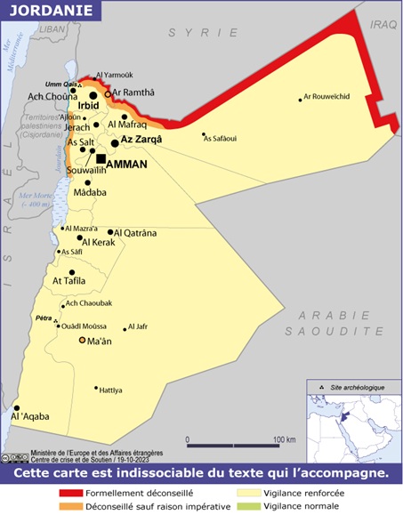 Jordanie Quai d'Orsay mars 2026