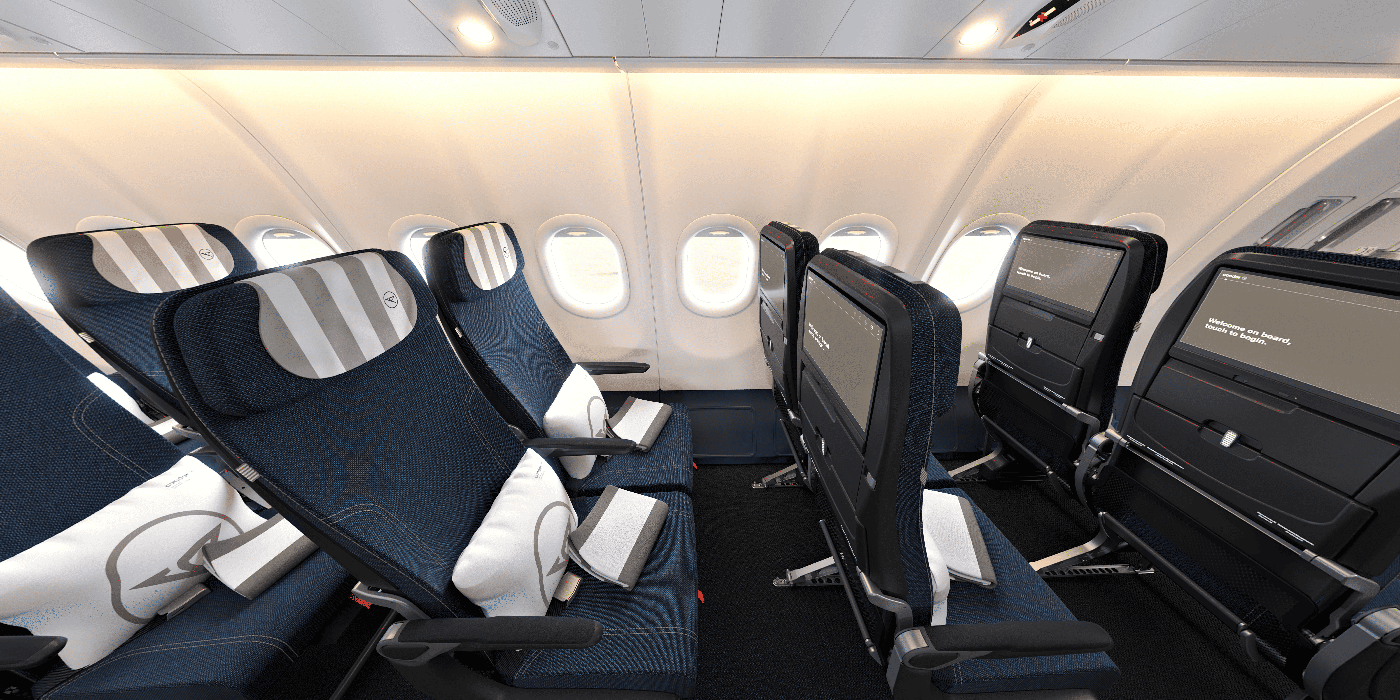Sièges de la classe Premium Economy Condor – Airbus 330neo